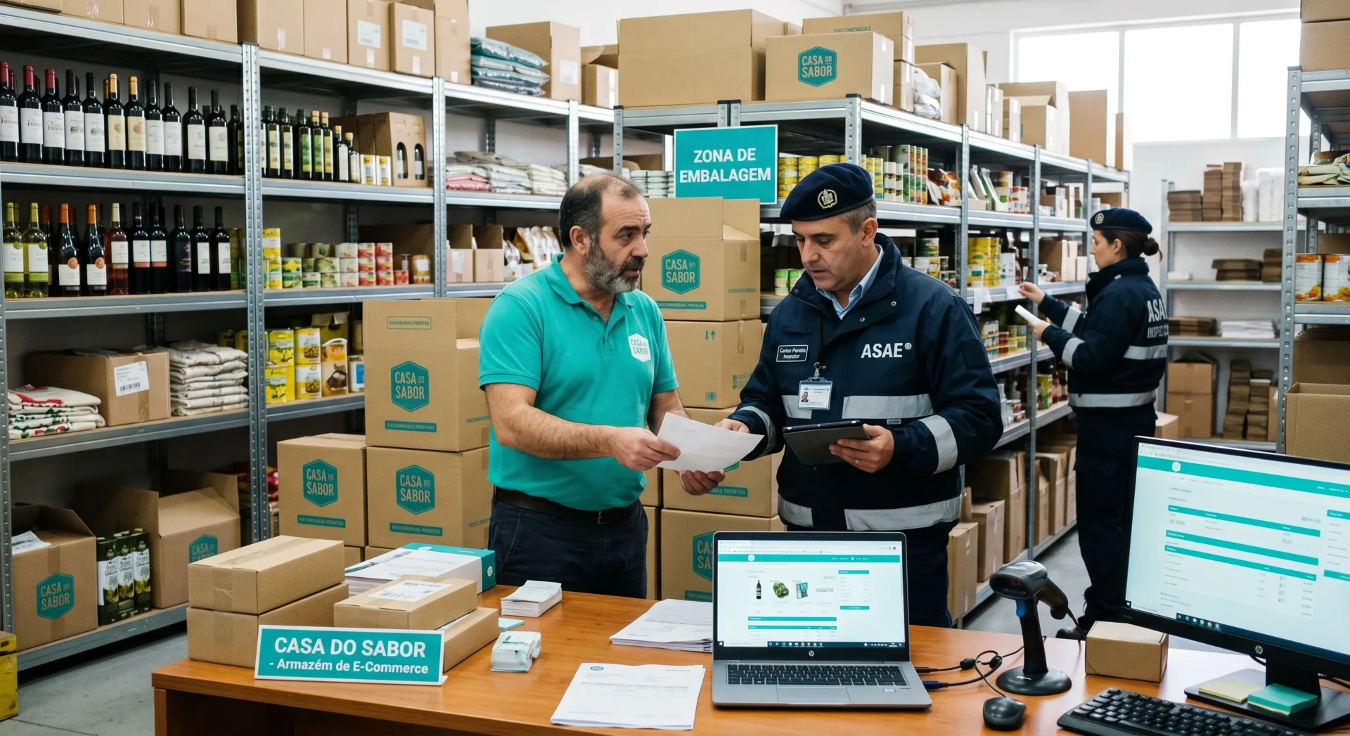 ASAE fiscaliza loja