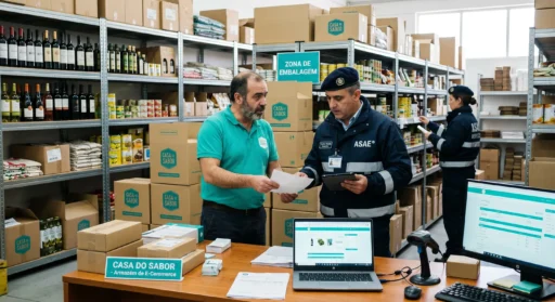 ASAE fiscaliza loja